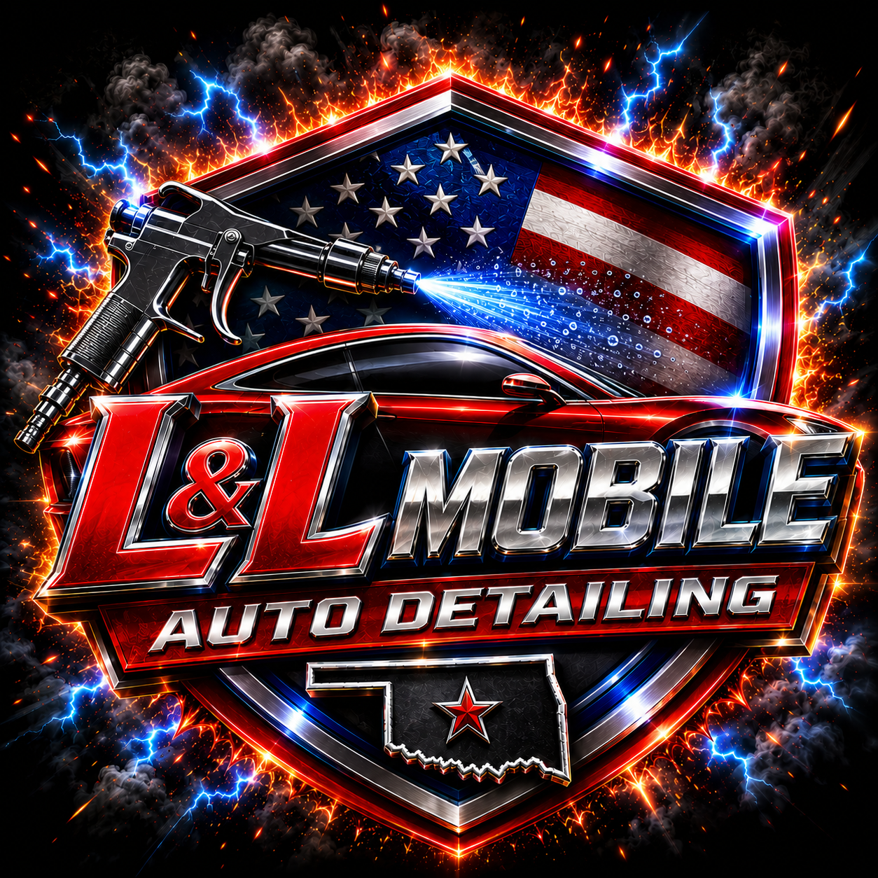 L&L Detailing of Prague, Oklahoma logo